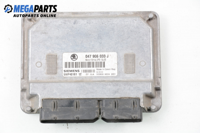 Компютър двигател за Skoda Fabia I Hatchback (08.1999 - 03.2008) 1.4, 60 к.с., № 047 906 033 J / Siemens 5WP40181 12